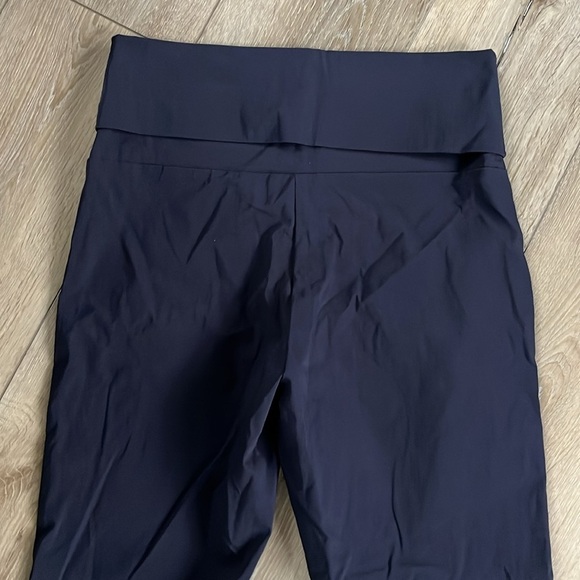 Bitte Kai Rand Navy Blue Fold Over Waist Magic Pant Trouser - Picture 9 of 12